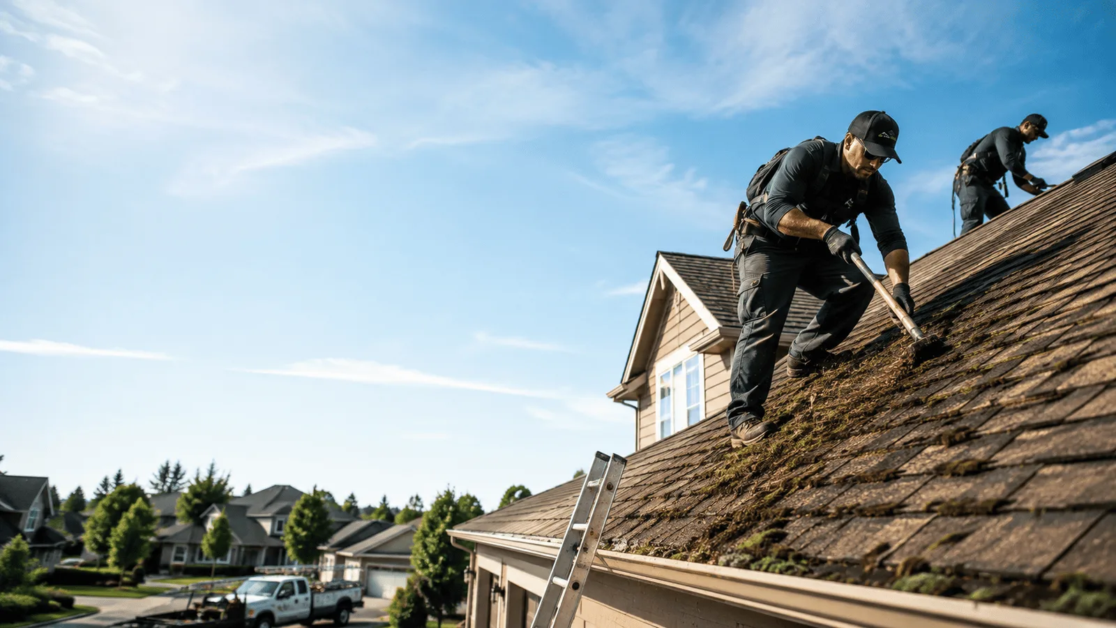 Roof Moss Removal in Berrien Springs, MI near me